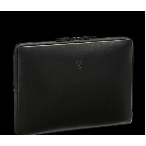 Кожаный кейс для ноутбука Porsche Laptop Sleeve, Leather, 13 inches, Black