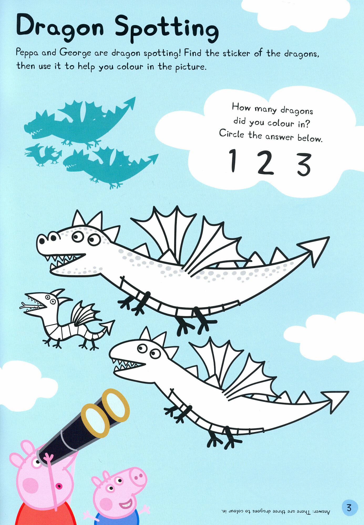 Peppa Pig. Mermaids, Unicorns and Dragons Sticker Activity Book - фото №2