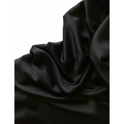 Ткань шёлк Армани 3 м черный ткань шёлк армани 0 5 м черный