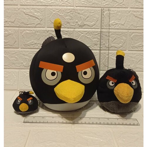 Angry Birds Мягкие игрушки 3 штуки