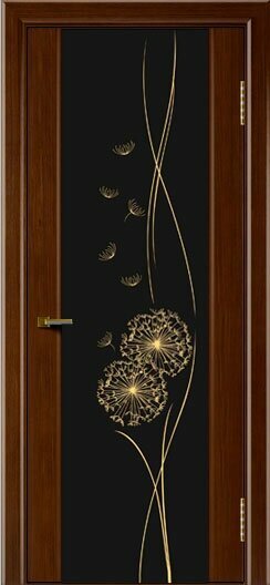Межкомнатная дверь Лайндор Камелия триплекс Одуванчик