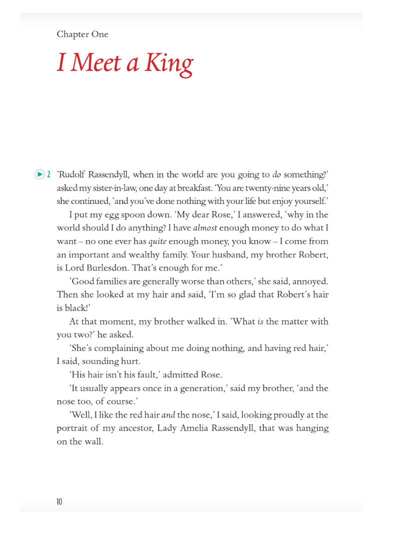Книга Young Adult ELI Readers Stage 4: Prisoner Of Zenda + CD (Upper-Intermediate 1800… - фото №3