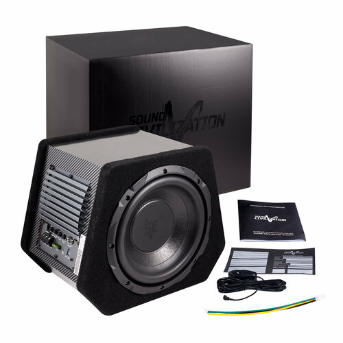 Активный сабвуфер в корпусе Kicx Sound Civilization Q250BPA 13480₽