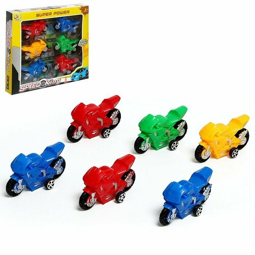 Игровой набор Мото 6 штук 655₽