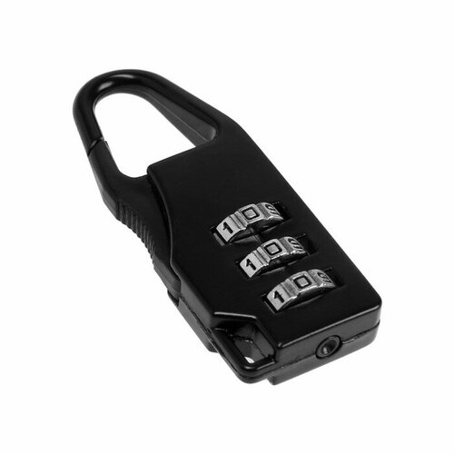 Замок навесной кодовый тундра ZK002 черный 462₽