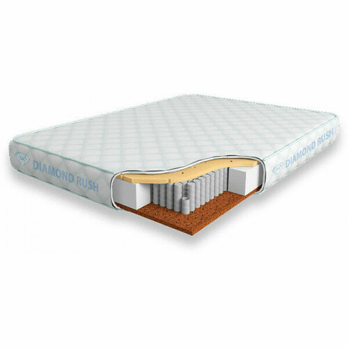 Матрас Diamond Rush Cocos-2 Contrast 1440DR, Размер 205х210 см