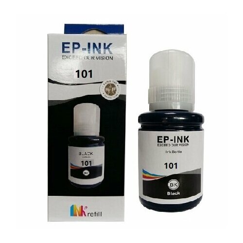 Чернила SP-101/103Bk (C13T03V14A/C13T00S14A) для Epson (черные, 140ml) резинки ролика захвата и ролика отделения для epson 1749775 1767062 epson l3110 epson l3150