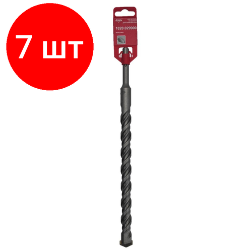 Комплект 7 штук, Бур SDS-plus 20х310мм ELITECH (1820.029900)