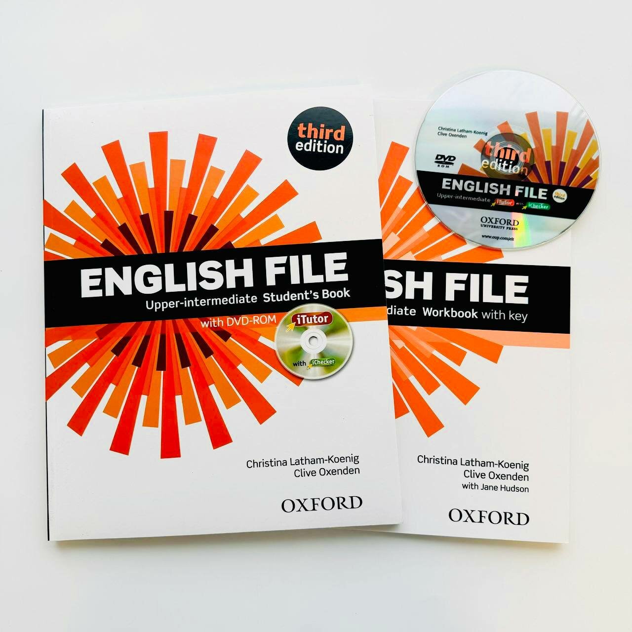 English file 3rd edition, уровень Upper-Intermediate. Полный комплект: Учебник + Рабочая тетрадь + CD