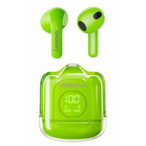 Беспроводные наушники Lenovo XT65 True Wireless Earbuds Зеленые 1935₽