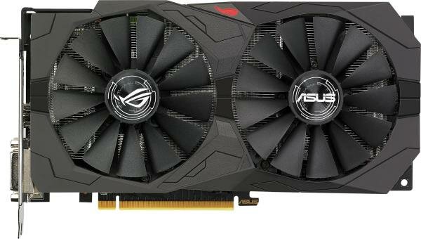 Видеокарта ASUS Radeon RX 560 ROG Strix V2 PCI-E 4096Mb GDDR5 128 Bit Retail ROG-STRIX-RX560-4G-V2-GAMING