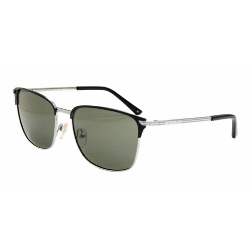 Солнцезащитные очки Ted Baker London, черный, серебряный солнцезащитные очки ted baker warner 1531 001
