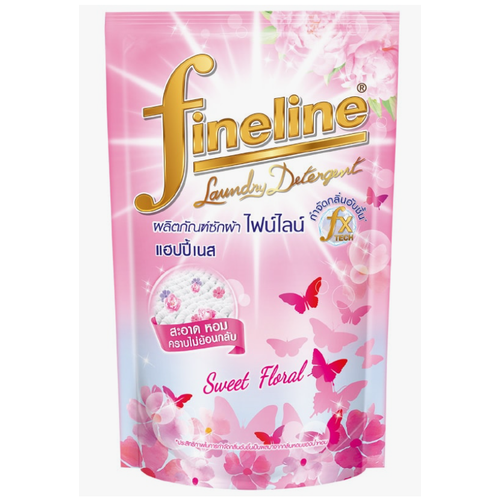 Fineline Порошок стиральный жидкий концентрат Sweet Floral, 400 мл
