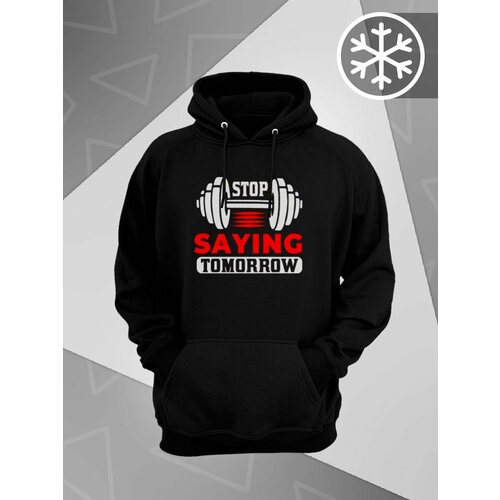 фото Худи , размер m (46-48), черный printech