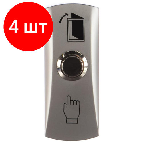 Комплект 4 штук, Кнопка выхода Tantos Exit Button Ts-Click tantos кнопка выхода ts click light