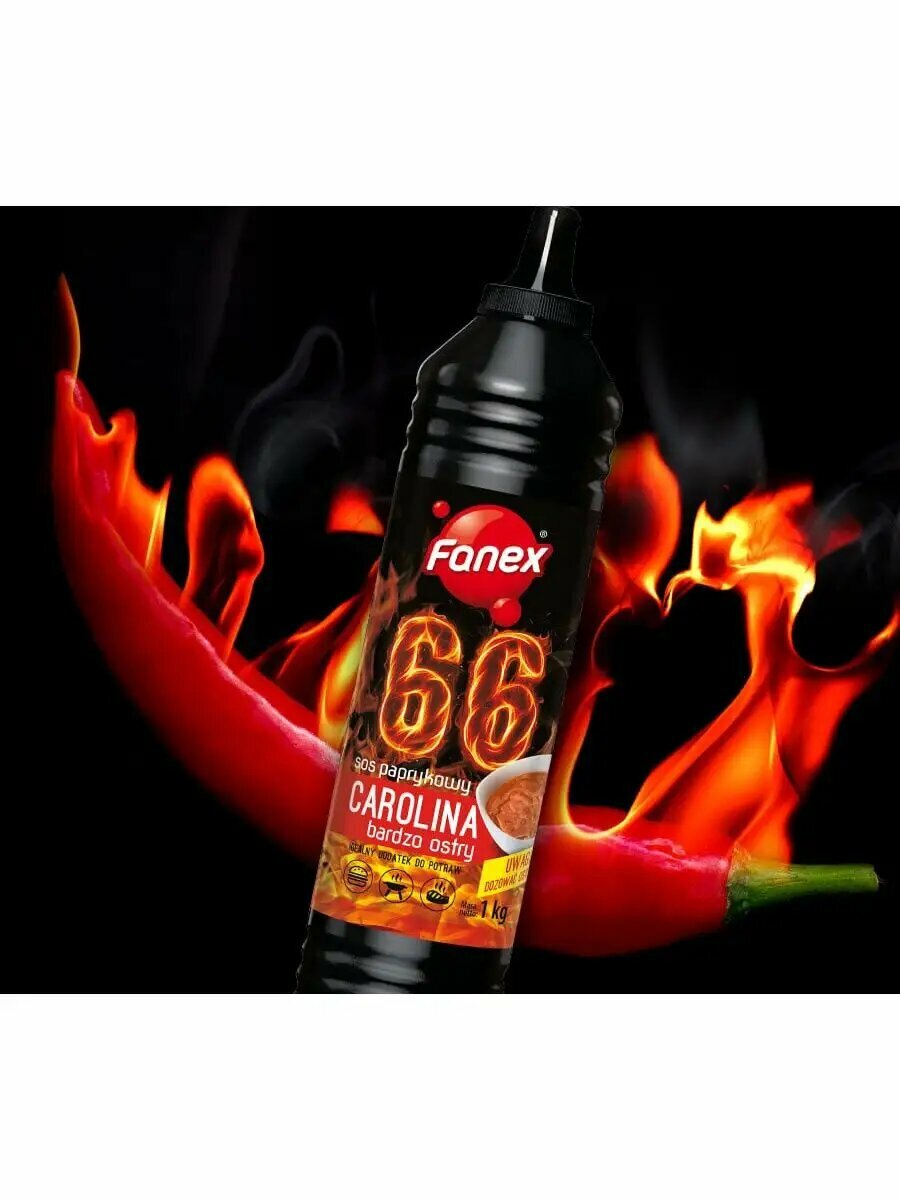 Соус острый с перцем Carolina Reaper, Fanex, 1кг