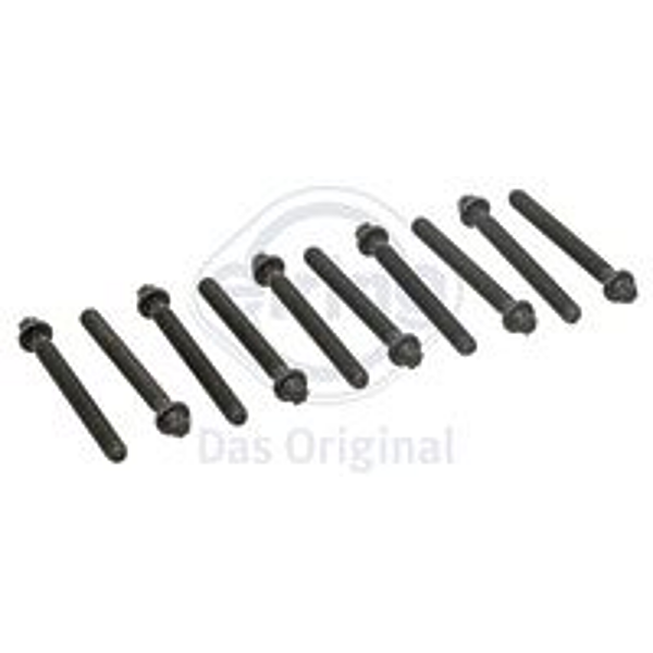 ELRING 802.760 (016251 / 016251B / 016251P) к-кт болтов гбц 10шт.\ BMW (БМВ) e30 / e36 / e46 / e34 1.6i-1.9i m10 / 40 / 43 87