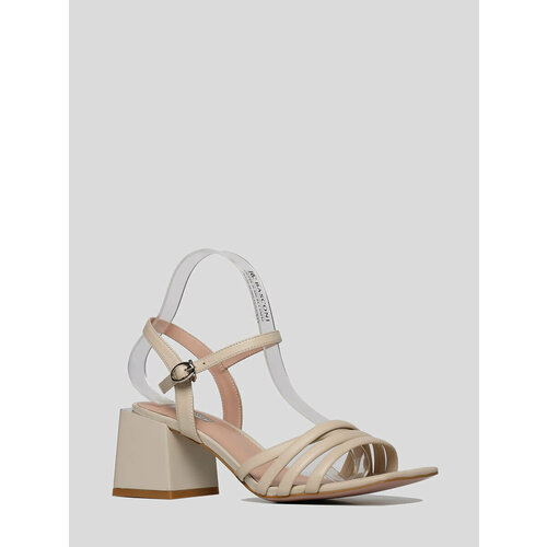 фото Босоножки basconi, размер 37, бежевый