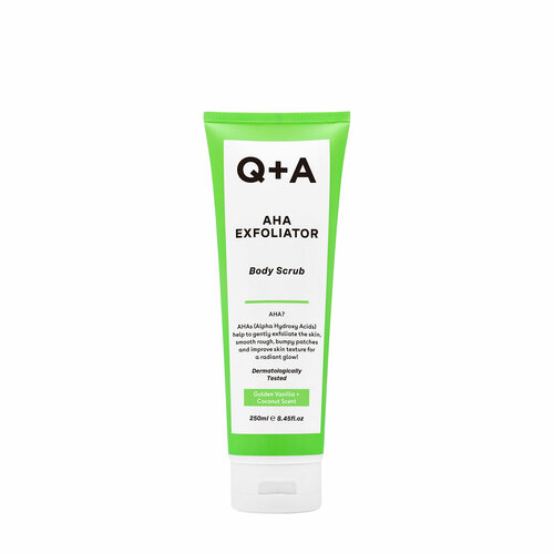 Q+A Q+A Скраб для тела AHA EXFOLIATOR 250 мл 250 мл