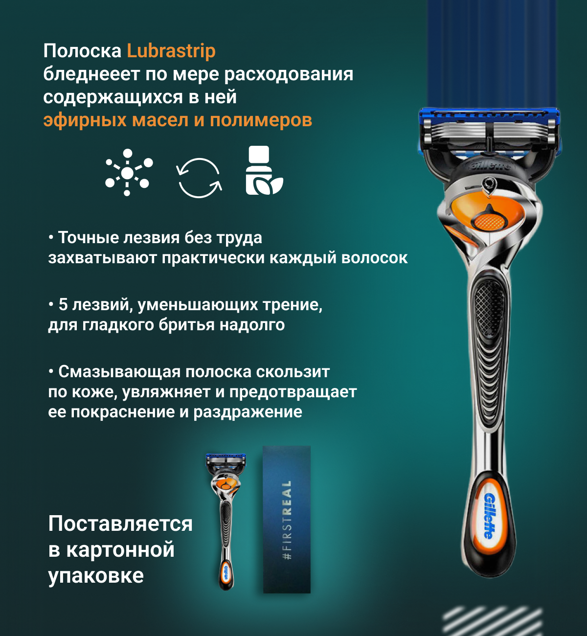 Бритва "Gillette Fusion Proglide Flexball"