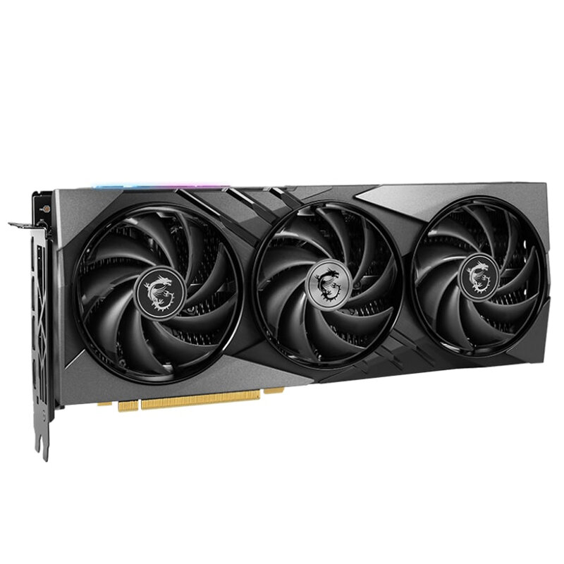 Видеокарта MSI GeForce RTX 4070 Super 12G Gaming Slim 2475MHz PCI-E 4.0 12288Mb 21000MHz 192-bit 3xDP HDMI RTX 4070 SUPER 12G GAMING SLIM