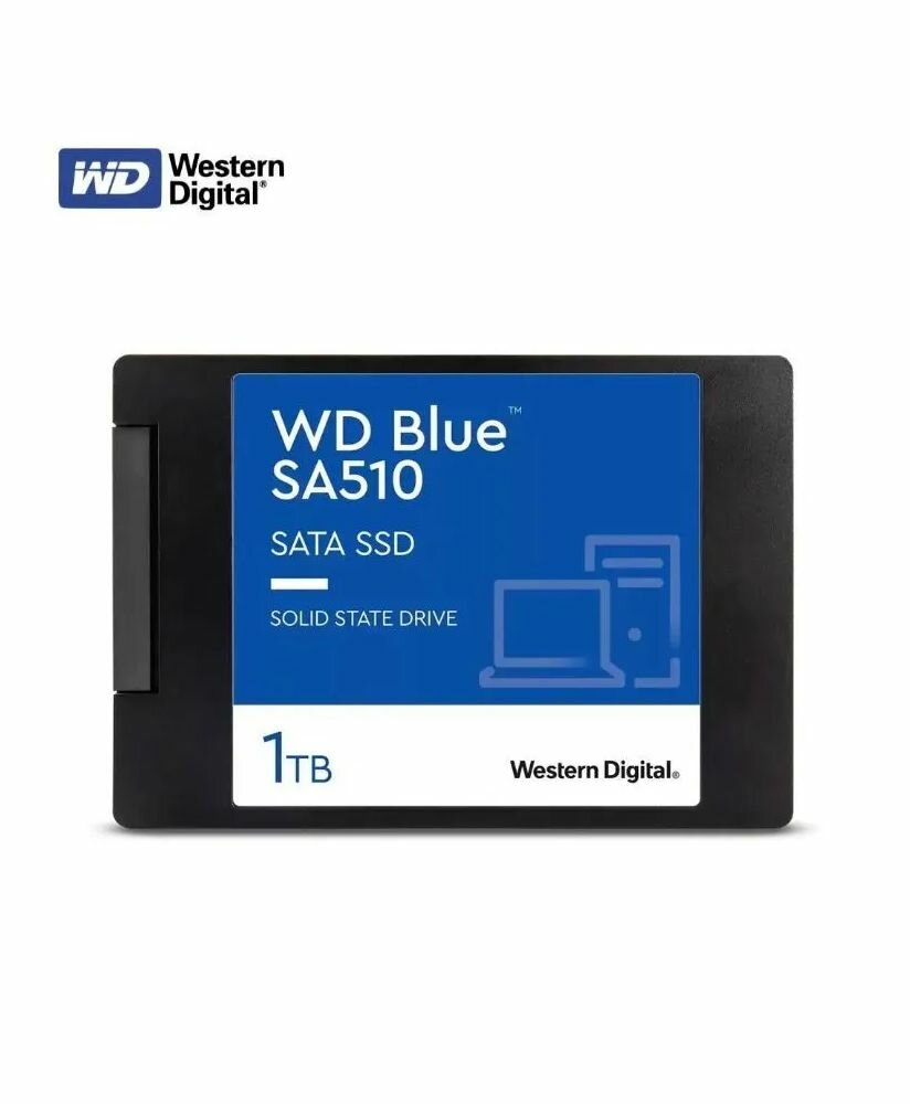 SATA SSD накопитель WD Blue SA510 1TB