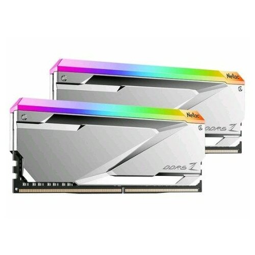   DDR5 DIMM 32Gb (2x16Gb), 7200MHz, CL34, 1.4V, Netac, Z RGB NTZED5P72DP-32S Retail