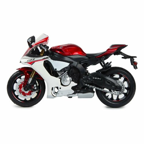 Мотоцикл MSZ 1:12 Yamaha YZF-R1 Красный 68491A тм автопанорама мотоцикл металл 1 12 yamaha yzf