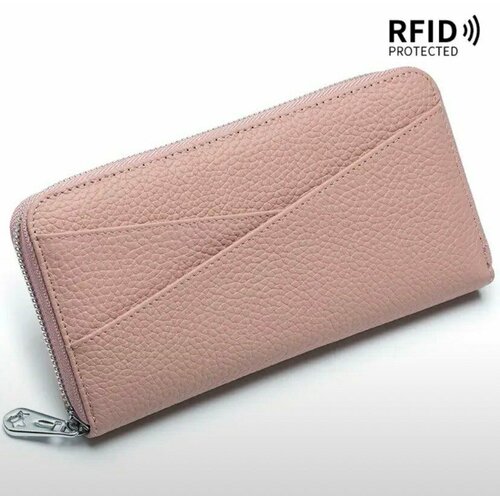 фото Кошелек wallet-4-palepink, фактура зернистая, розовый bgt