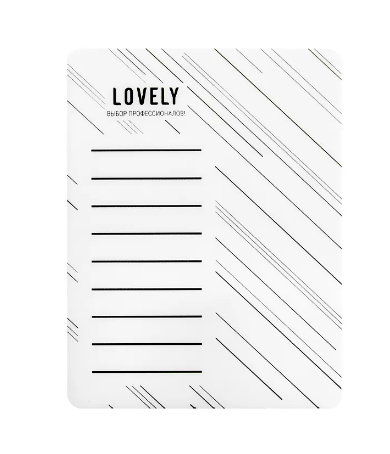 Планшет для наращивания ресниц LOVELY №1 Design