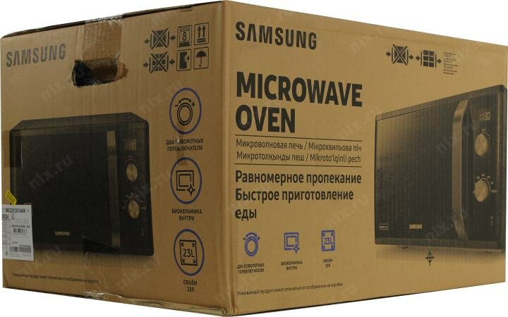 Микроволновая Печь Samsung MS23K3614AK 23л. 800Вт черный - фото №20