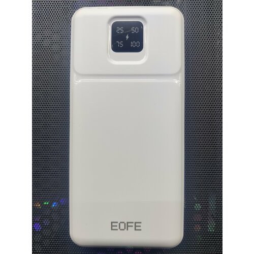 Внешний аккумулятор Power bank EOFE G102 10000mAh37Wh белый 97000₽