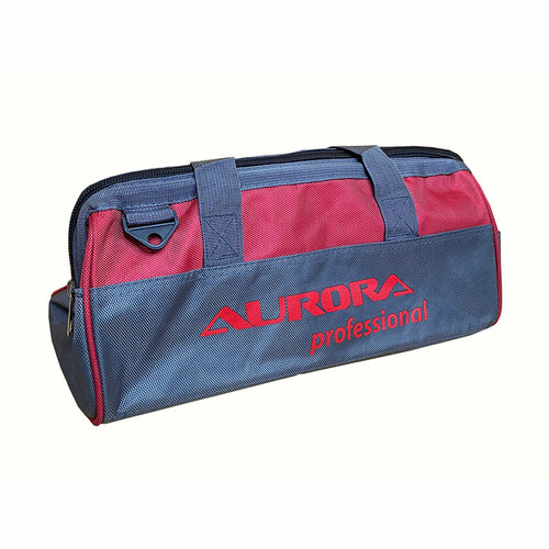 Сумка для инструментов Aurora Professional, универсальная (45х20х20 см), серо-красная
