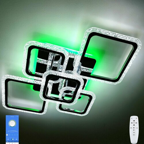 Светодиодная люстра BRUNO VENTO Ribera(B)/5CH(GB)