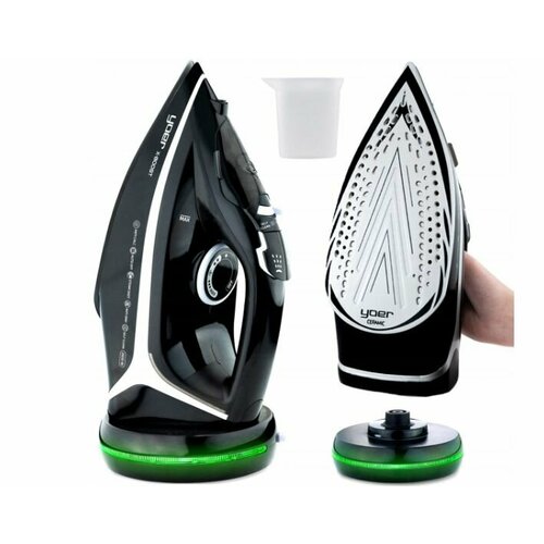 Паровой утюг для одежды беспроводной Yoer X-Boost 2600 Вт черный 1009300₽