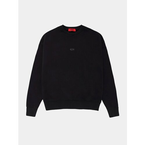 Свитшот 424 Crewneck, размер S, черный