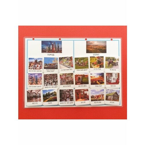 Город и село. Окружающий мир (адаптивный материал)