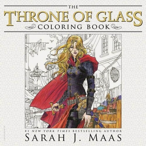 Изображение товара Maas, Sarah J. "The Throne of Glass Coloring Book"
