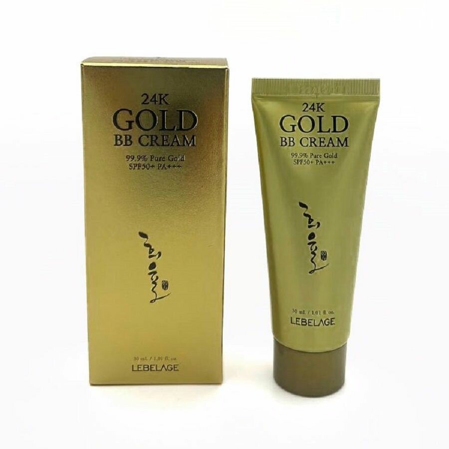 LEBELAGE ББ Крем для лица с 24К золотом HEEYUL 24K GOLD BB CREAM, 30 мл.