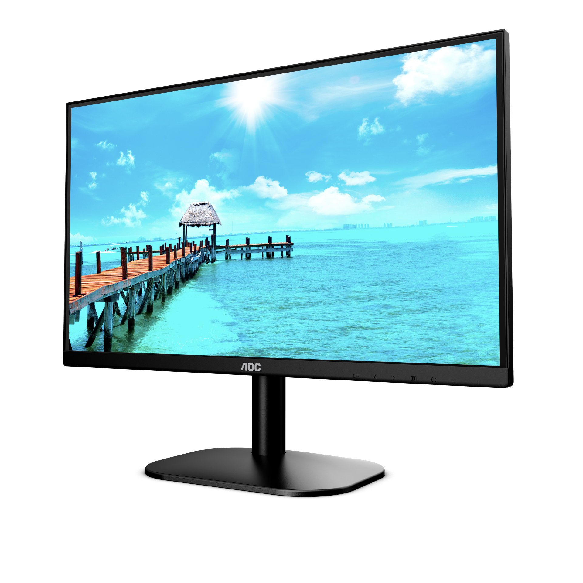 Монитор LCD AOC 23.8" 24B2XD черный