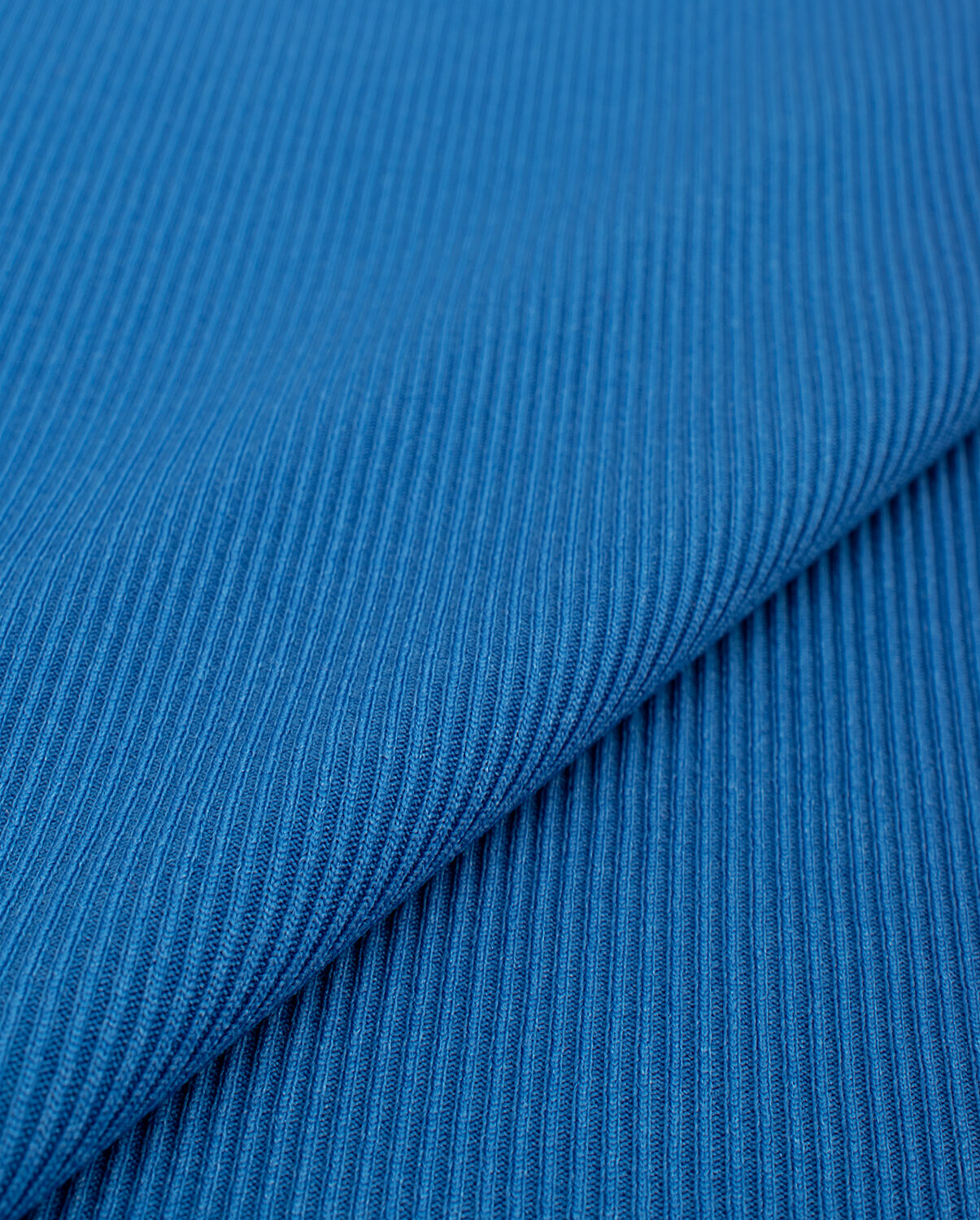 Ткань для шитья и рукоделия Трикотаж лапша "Лилиан" 1 м * 160 см, голубой 006