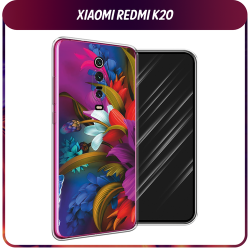 Силиконовый чехол на Xiaomi Redmi K20/K20 Pro/Xiaomi Mi 9T/9T Pro / Сяоми Редми К20 Фантастические цветы силиконовый чехол на xiaomi redmi k20 k20 pro xiaomi mi 9t 9t pro сяоми редми к20 chillin killin