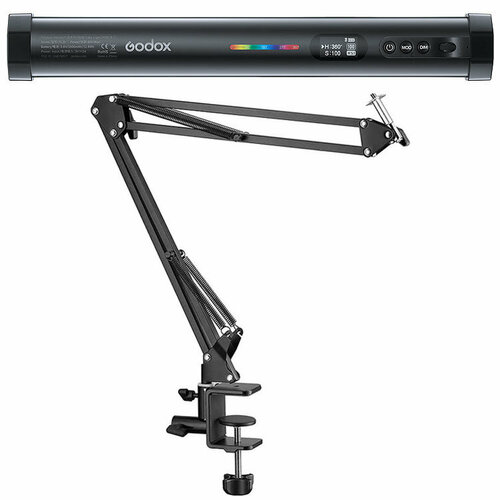Видеосвет RGB Godox TL30 RGB со струбциной 1300000₽