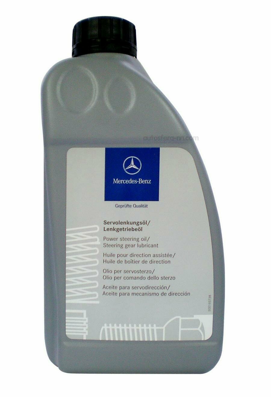 MERCEDES-BENZ A001989200312 Масло гидравлическое MB 346.0 1L