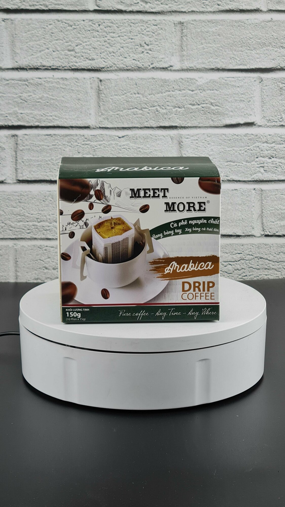 MEET MORE кофе вьетнамский растворимый в дрип-пакетах 100% арабика 10 дрип-пакетов по 15 гр