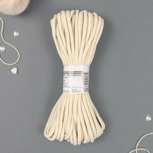 Шнур плетеный хб 16-прядный без сердечника 5 мм 20м 396₽