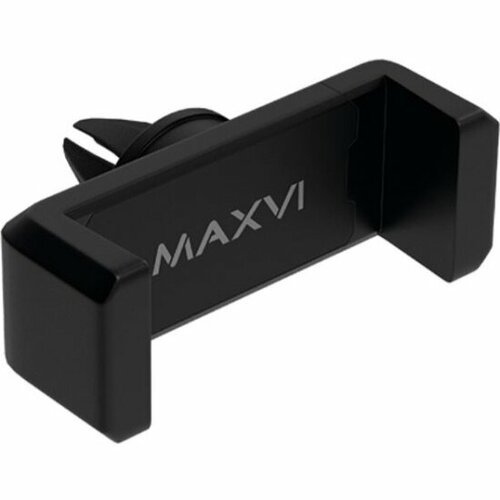 Автомобильный держатель Maxvi MV-01, крепление на вентиляционную решетку, черный