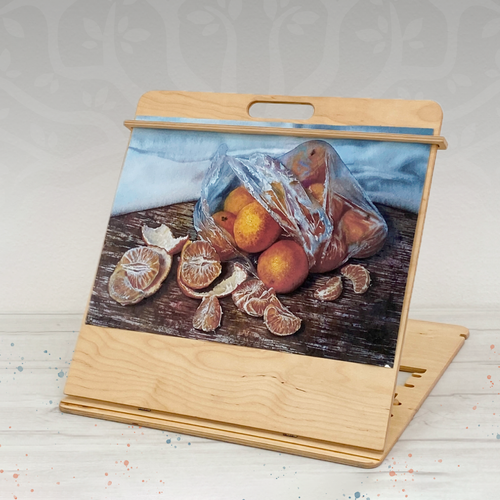 Мольберт для рисования настольный А2 прозрачное масло 5369₽