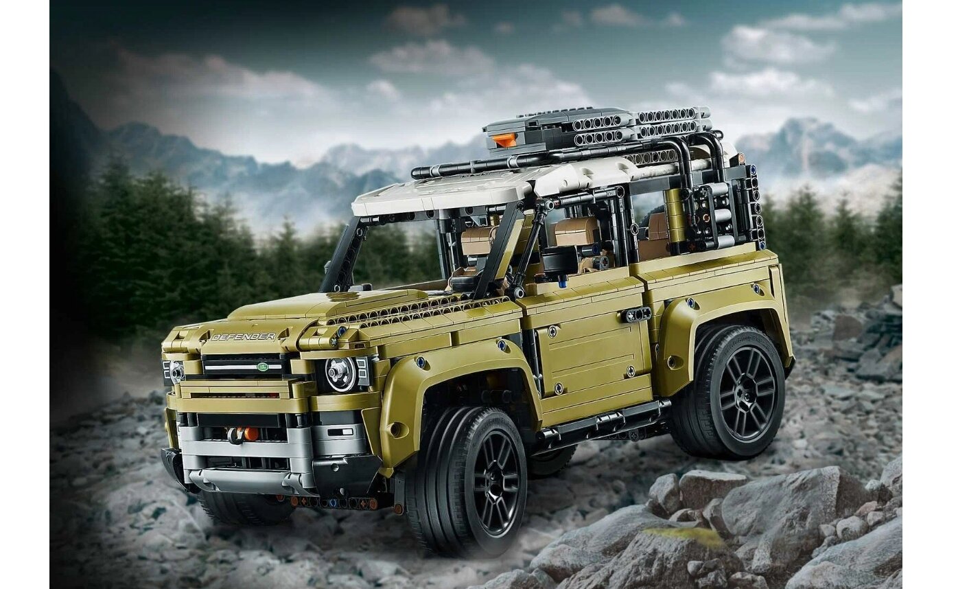 Конструктор Техник Land Rover Defender 2573 деталей