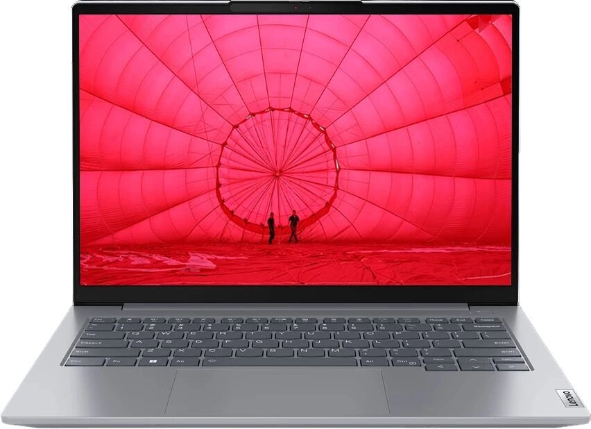 Ноутбук Lenovo Thinkbook 14 G6 IRL Core i7 13700H 8Gb SSD512Gb Intel Iris Xe graphics 14" IPS WUXGA (1920x1200) noOS grey WiFi BT Cam Bag (21KG005QEV)